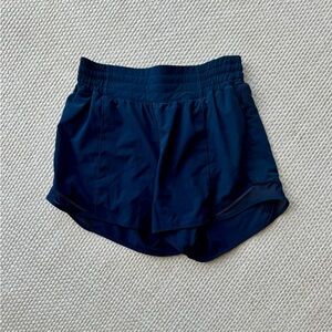 Lululemon Hotty Hot High Rise Lined Shorts